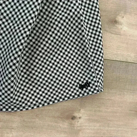 NWT LEVI'S Women's Misha Checkered Flutter-Sleeve Skater Dress Sz 4X - Picture 7 of 9